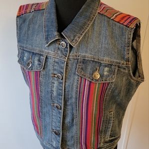 Large Denim Vest